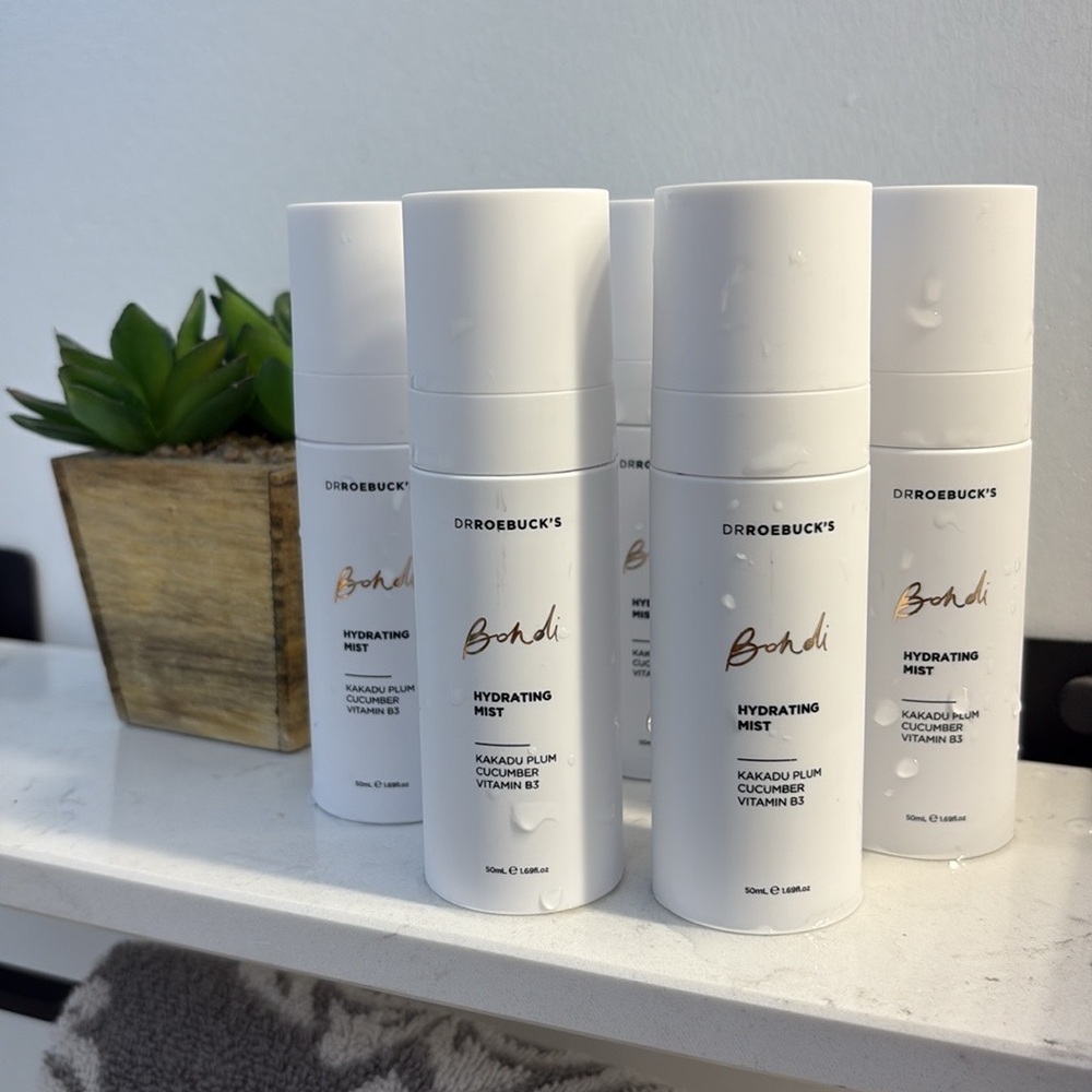 Set of 5 Dr. Roebuck’s BONDI Hydrating Mist